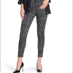 NWT William Rast Skinny Night Cheetah